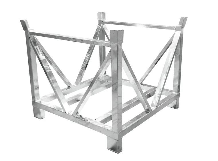 ALUTRUSS Dolly for Steel base plates square 80x80 